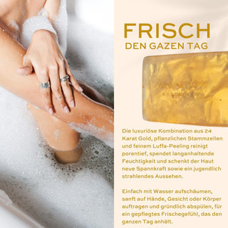 Goldseife 24K mit Stammzellentechnologie - Anadoa Naturhaus
