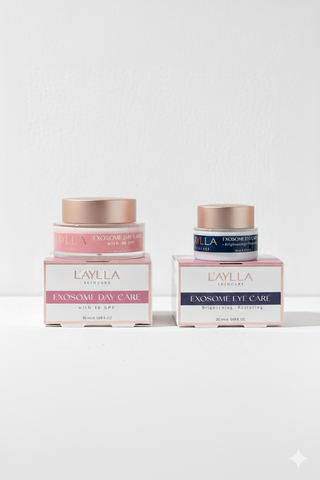 L'AYLLA Eksozom Set: Gündüz ve Gece Kremi, Yaşlanma Karşıtı