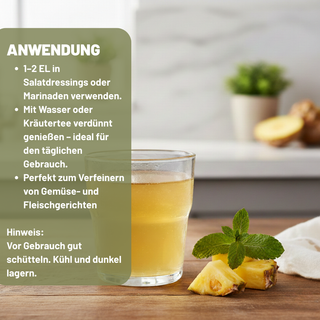 Pineapple Vinegar | 100% Natural | 250 ml