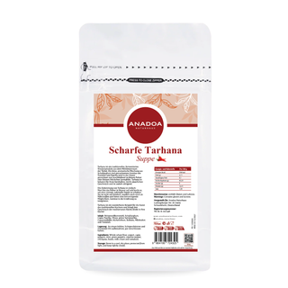 scharfe tarhana label