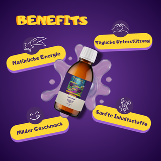 Family Set with Black Mulberry | Syrup for Adults & Children