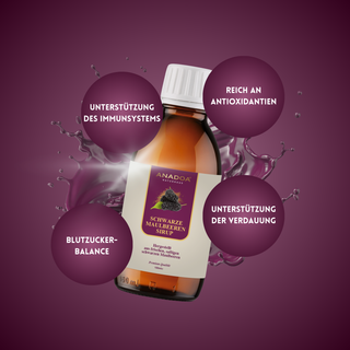 Family Set with Black Mulberry | Syrup for Adults & Children