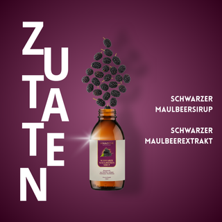 Family Set with Black Mulberry | Syrup for Adults & Children